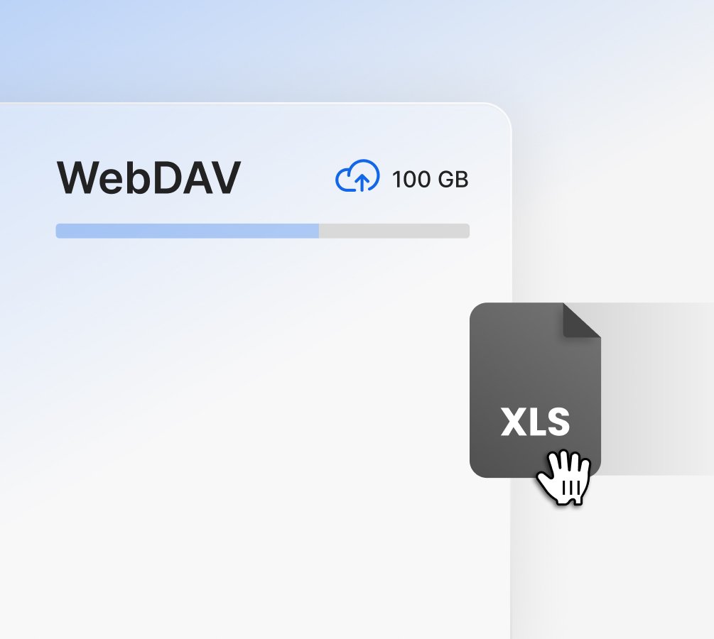 WebDAV integration